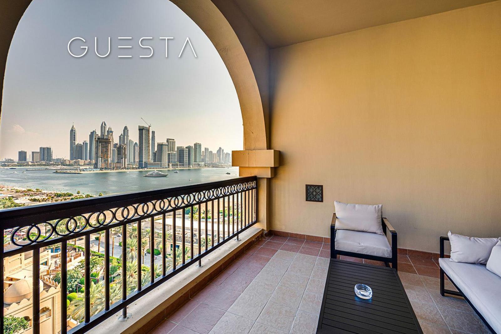 Fairmont Apartments The Palm, Free Access To Hotel Beach And Pools Dubaj Zewnętrze zdjęcie
